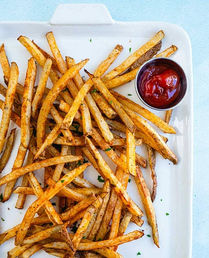 Baked French Fries (So Crispy!)