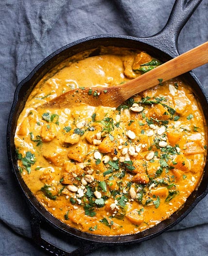 Thai Butternut Squash Red Curry