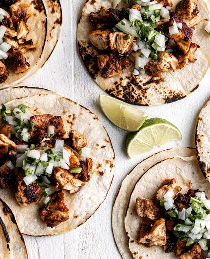 Mexican Chicken Street Tacos