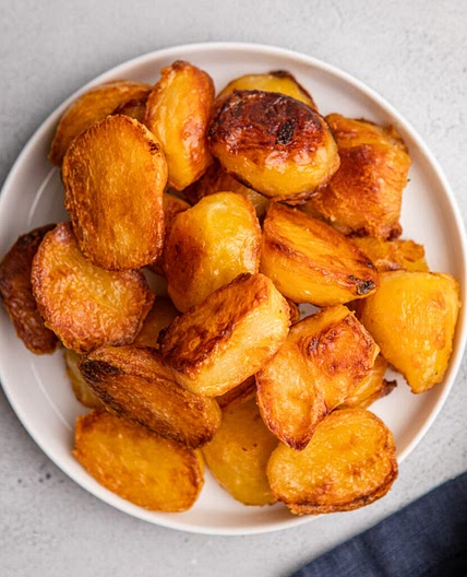 Classic English Roasties with Creamy Centers