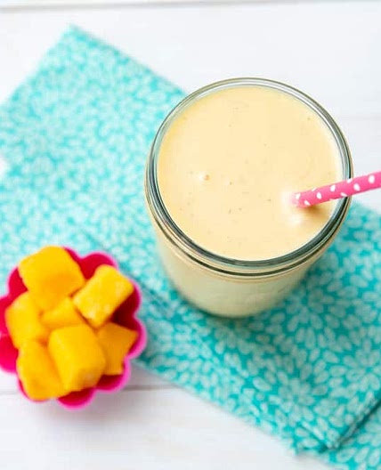 Mango Banana Coconut Smoothie