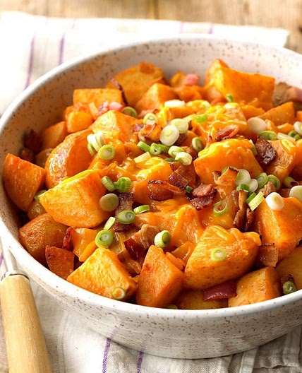 Pressure-Cooker Buffalo Wing Potatoes