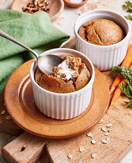 Single-Serving Carrot Cake Baked Oats