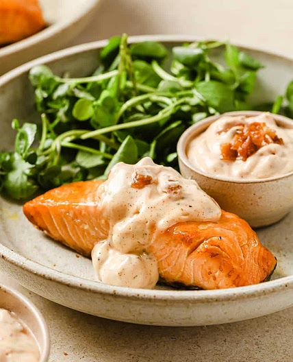 Frozen salmon in air fryer recipe
