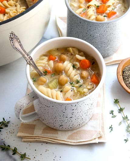 Chickpea Noodle Soup
