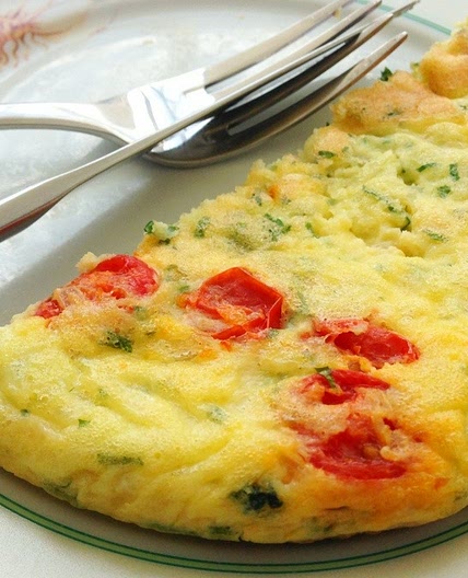 Omelete de micro-ondas "em 5 minutos"