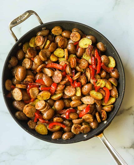 Chicken Sausage and Potato Skillet