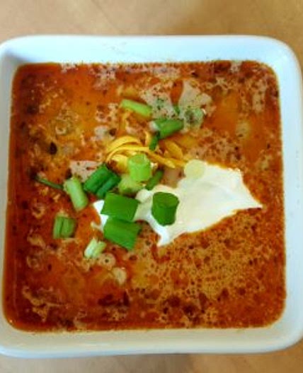 Creamy Taco Soup (THM: S, keto, low-carb, sugar-free)