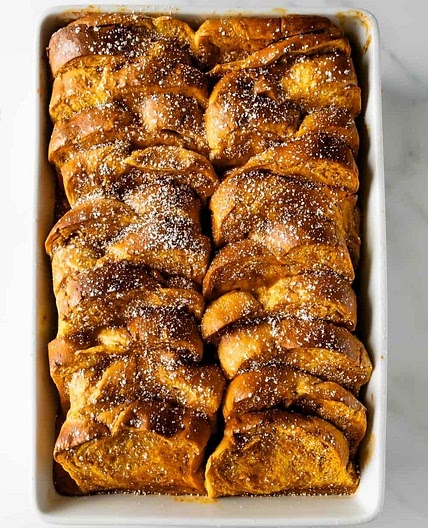 Pumpkin French Toast Casserole