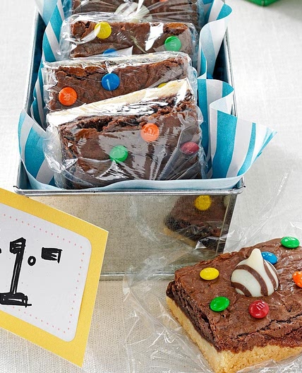 Angela's XOXO Shortbread Brownies