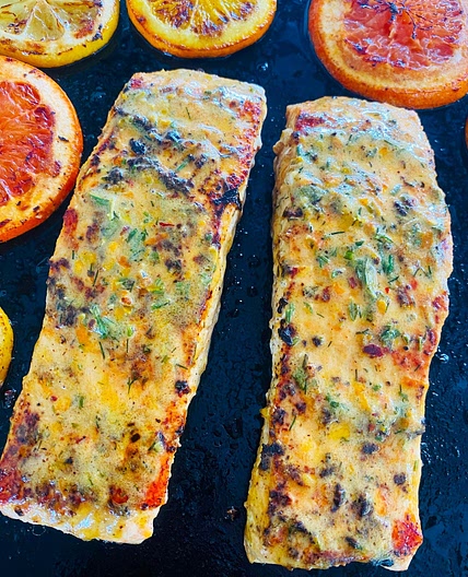 Blackstone Citrus Herb Salmon