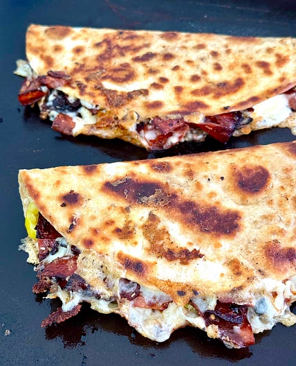 Blackstone Italian Sub Quesadillas