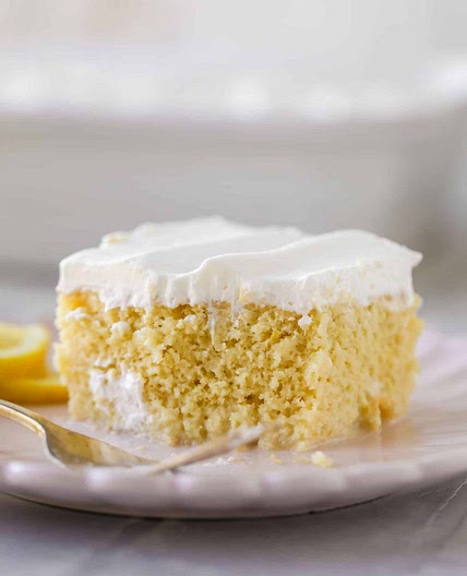 Lemon Tres Leches Cake