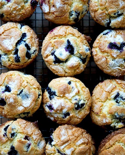 The Best Lemon-Blueberry Muffins