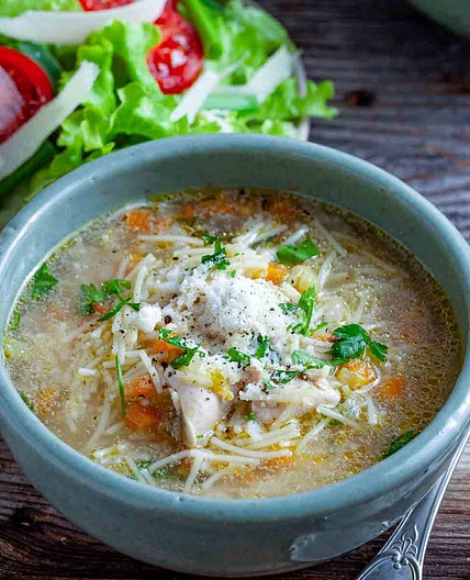 San Marino Chicken Fideo Soup
