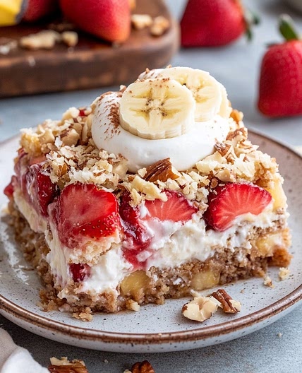 Banana Split Dump Cake Recipe