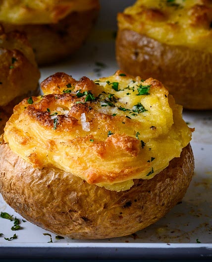 Vegan Twice Baked Potatoes