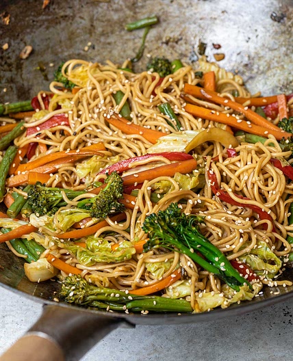 Easy Vegetable Chow Mein