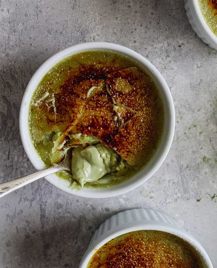 Matcha Creme Brulee