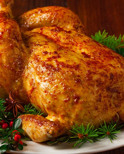 Peru de Natal temperado simples