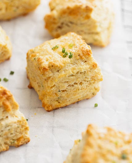 Cheddar Chive Scones