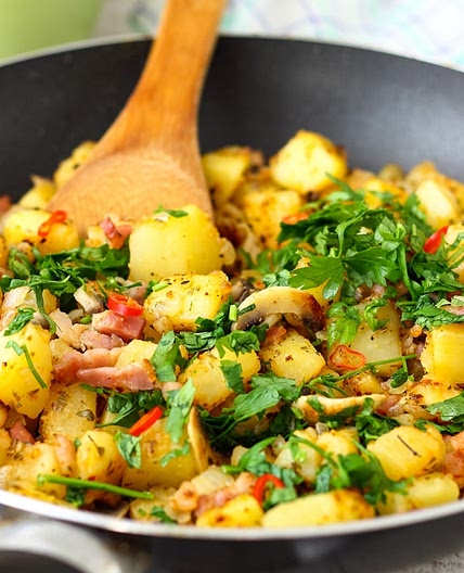 Pan Fried Breakfast Potatoes Recipe