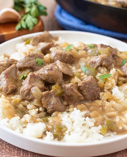 Beef Tips and Rice Recipe