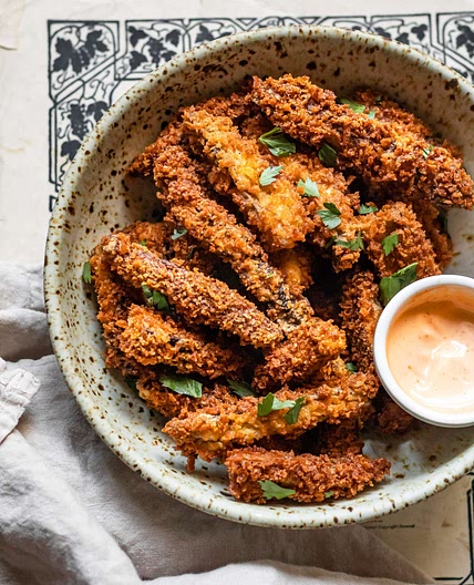 Portobello Mushroom Fries
