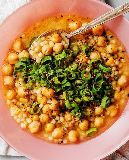 Easy Miso-Sesame Chickpeas