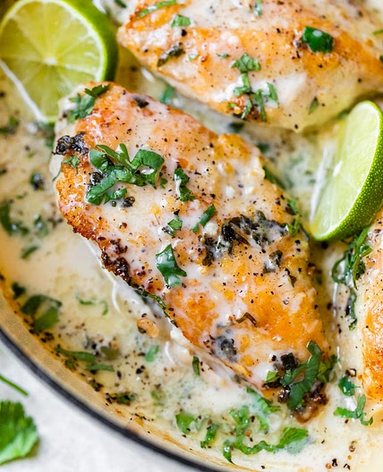 Creamy Coconut Lime Chicken