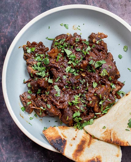 Ethiopian Mushrooms Tibs Stir-fry Ingudai tibs