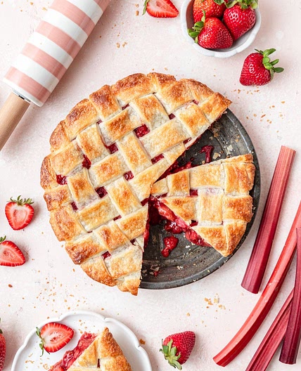 Strawberry Rhubarb Pie