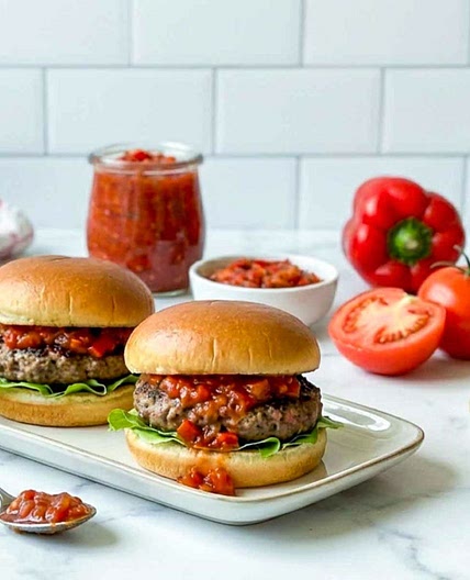 Red Hamburger Relish