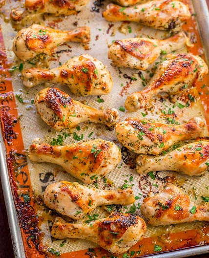 Baked Chicken Legs with Best Marinade