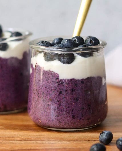 Blueberry Chia Pudding