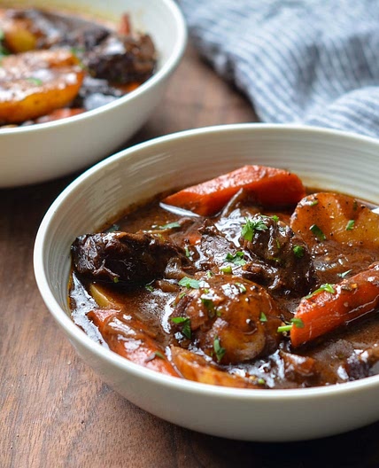 Beef Stew with Carrots & Potatoes