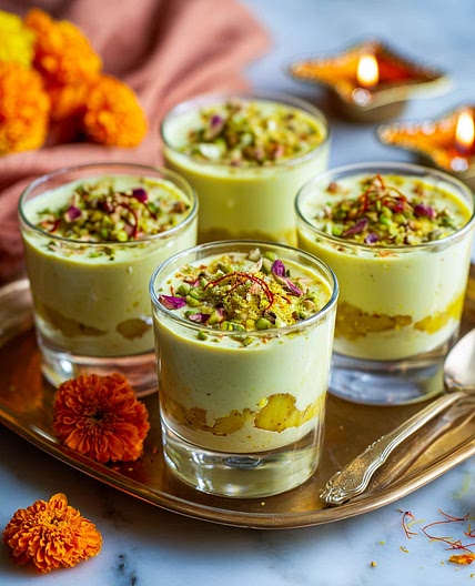 Ras Malai Mousse Cups