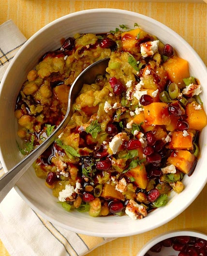 Curry Pomegranate Protein Bowl