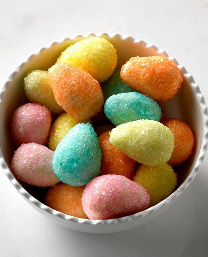 White Chocolate Easter Egg Candies