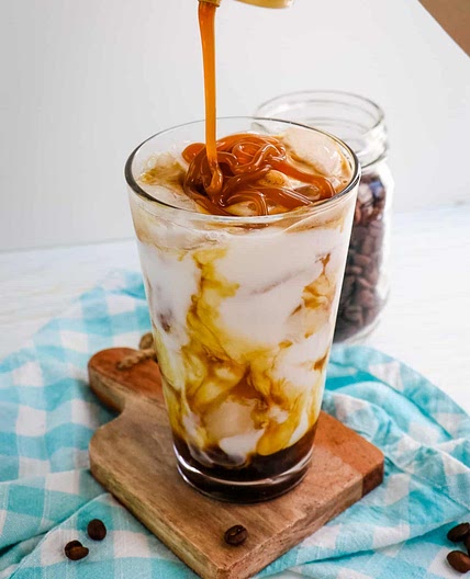 Iced Caramel Latte