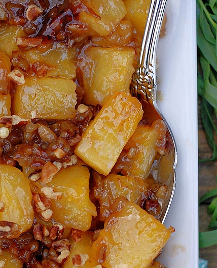 Brown Sugar Roasted Pineapples
