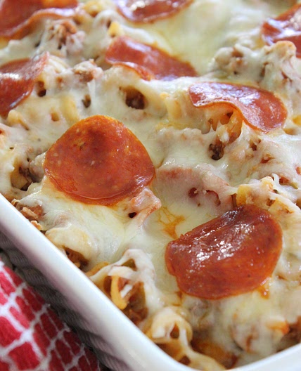 Pizza Pasta Casserole