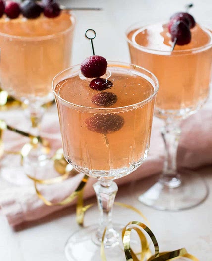 Sparkling Vodka Cranberry Cocktail