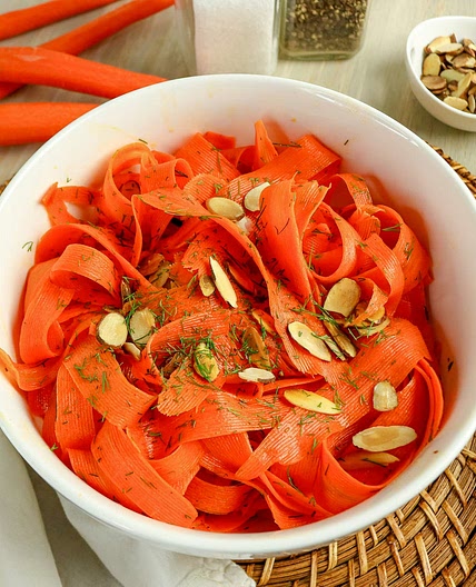 Carrot Ribbon Salad
