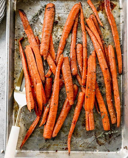 Balsamic Roasted Carrots