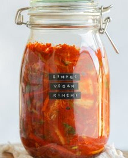 Simple Vegan Kimchi