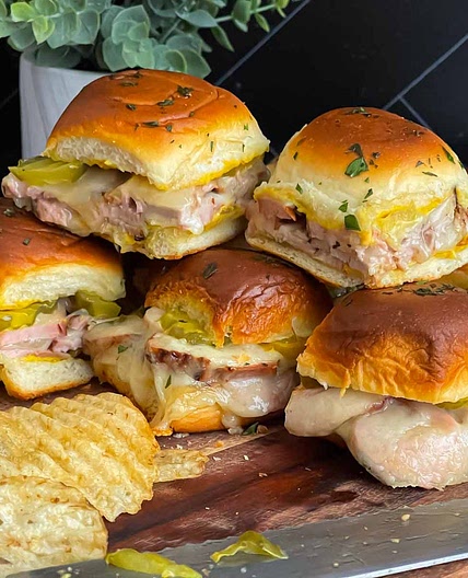 Grilled Pork Tenderloin Cuban Sliders Recipe