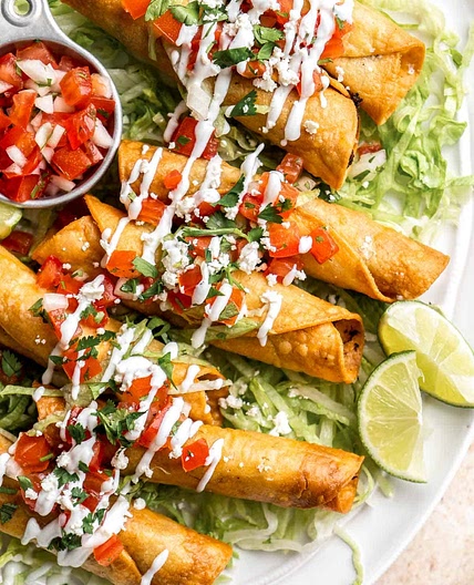 Homemade Taquitos