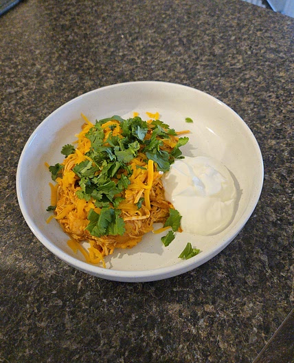 Crockpot Chicken Enchiladas