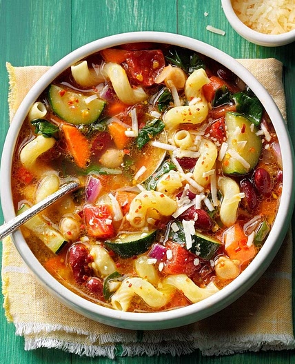 Over-the-Rainbow Minestrone